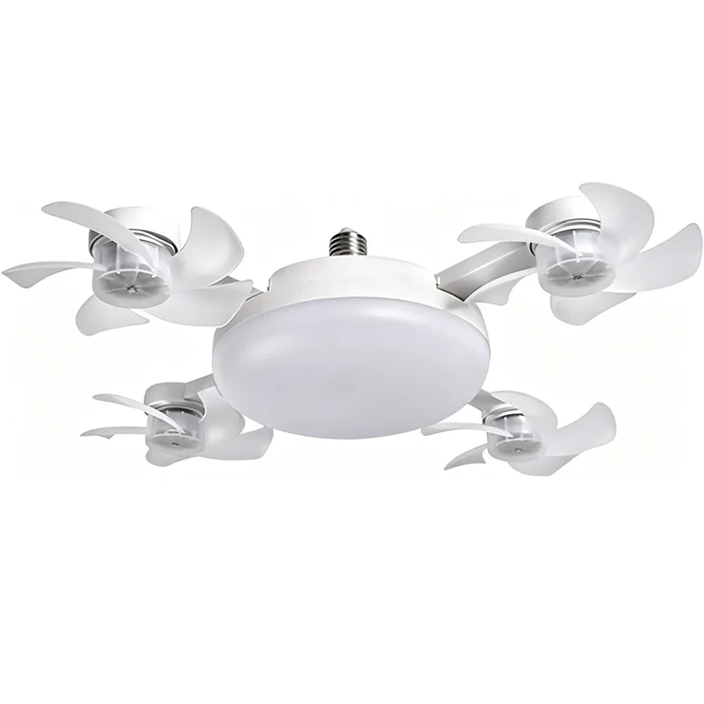 Aerolight drone socket Ceiling Fan and Light